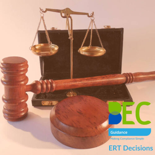 ERT Decisions Cover