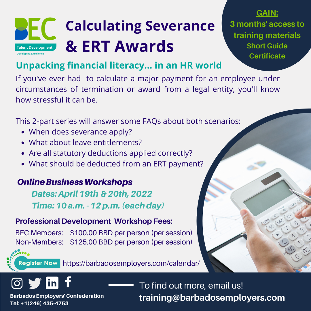 BEC – Calculating Severance and ERT Flyer