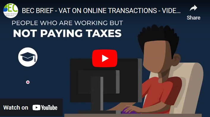 BEC Brief – VAT on Online Transactions – Video Sensitization #2