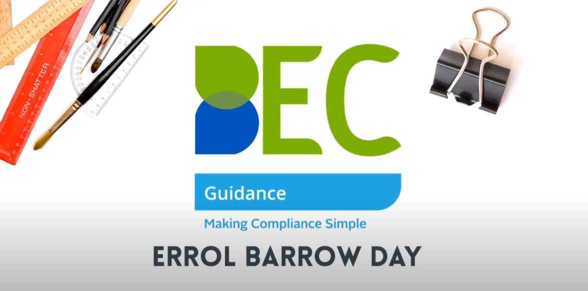 BEC Guidance – Errol Barrow Day