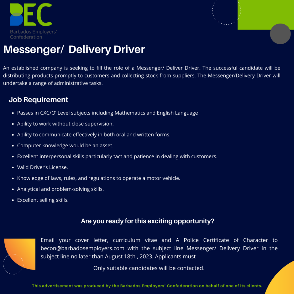 Delivery-Driver-Messenger