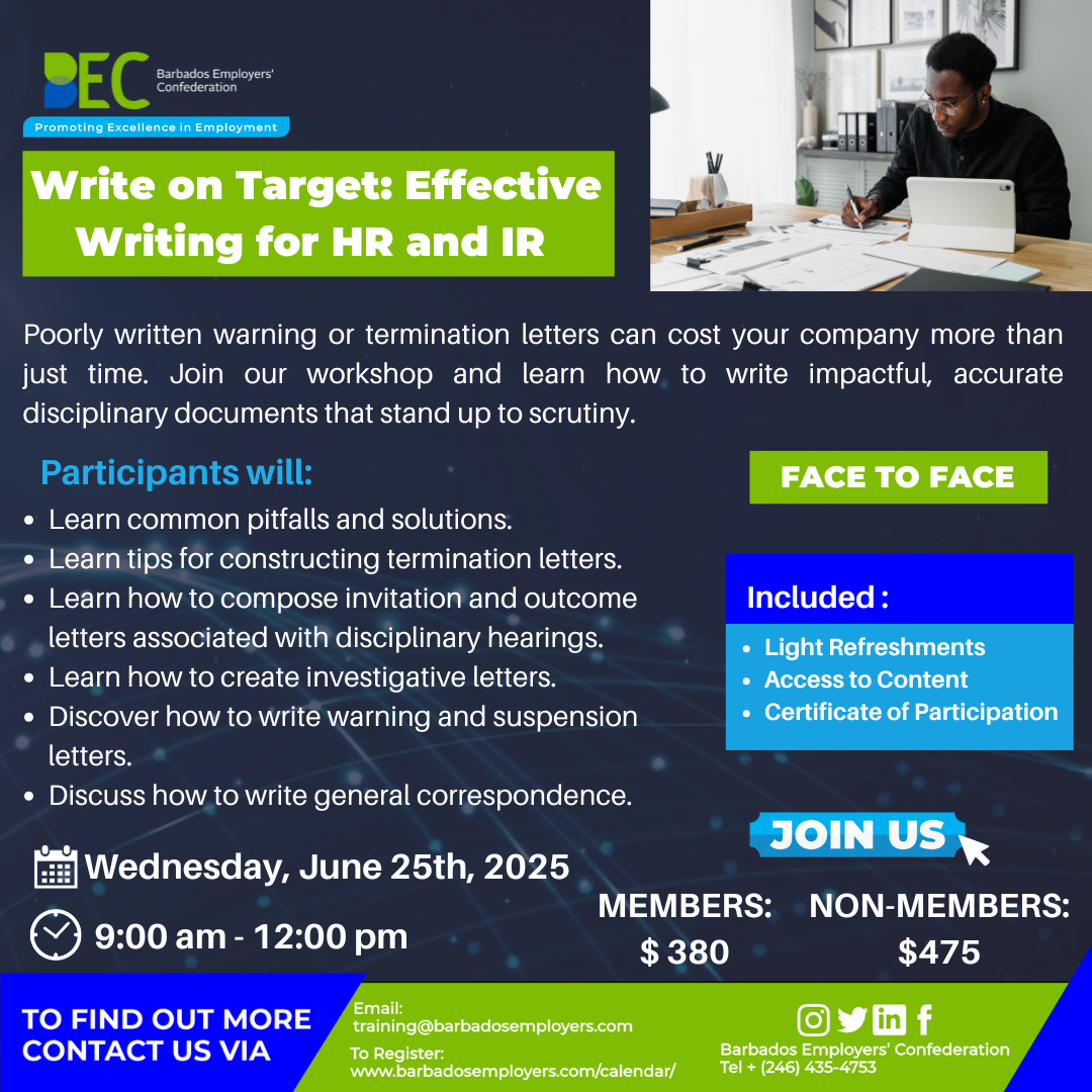 Write on Target: Effective Letter Writing for HR or IR
